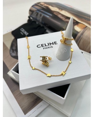 Серьги пусеты Celine