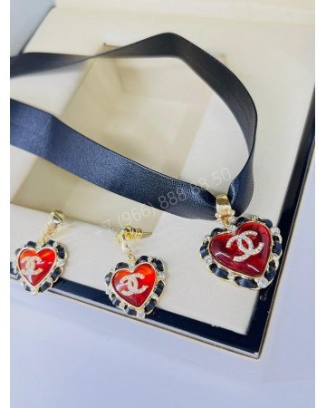 Серьги CHANEL