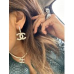 Серьги CHANEL