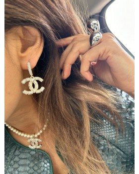 Серьги CHANEL