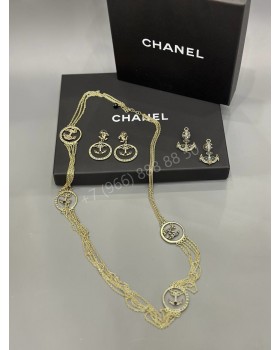 Серьги CHANEL