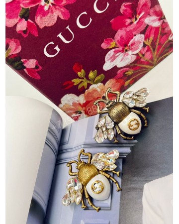 Кольцо Gucci на два пальца