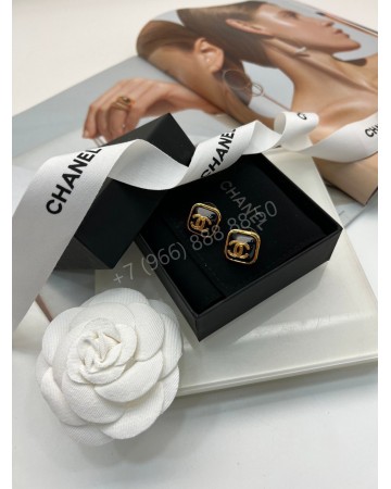 Серьги CHANEL