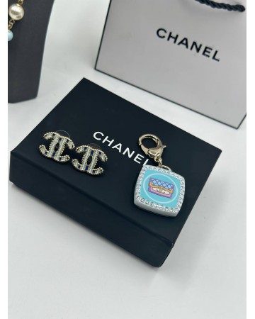 Серьги CHANEL