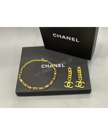 Серьги CHANEL