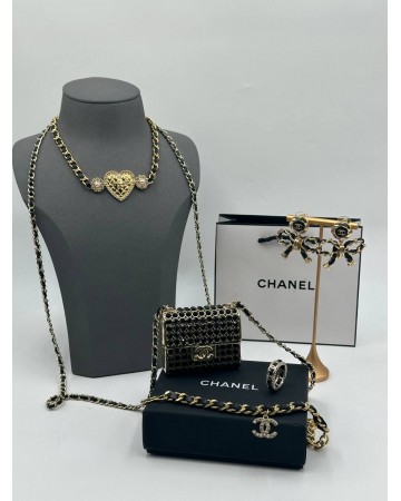 Серьги CHANEL