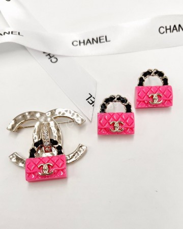 Серьги CHANEL