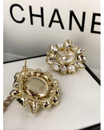 Серьги CHANEL