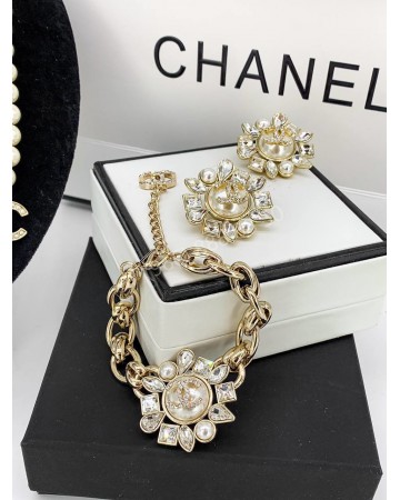 Серьги CHANEL