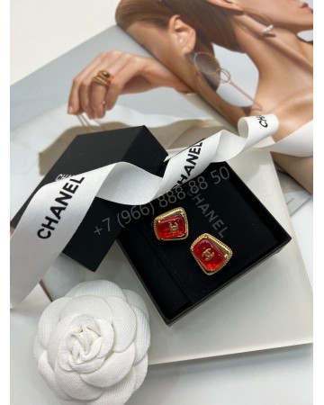 Серьги CHANEL