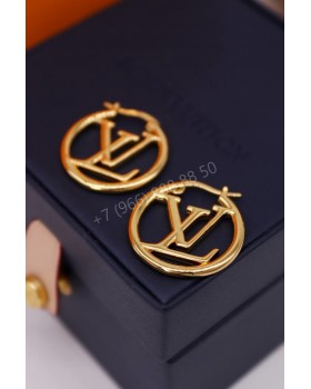 Серьги Louis Vuitton 2 см