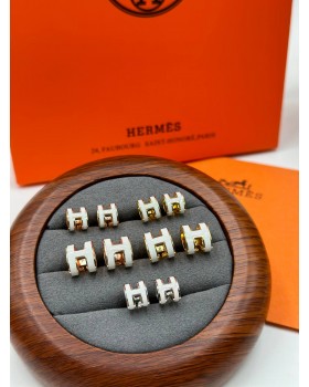 Серьги Hermes большие