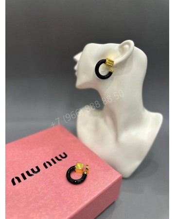 Серьги MIU MIU