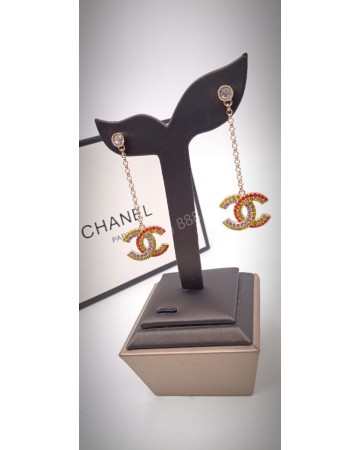 Серьги CHANEL