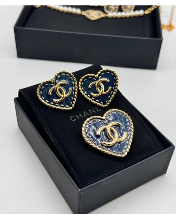 Серьги CHANEL