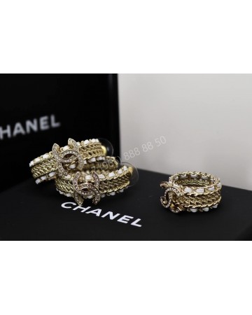 Серьги CHANEL