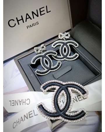 Серьги CHANEL