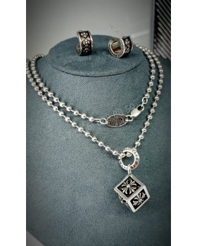 Серьги Chrome Hearts