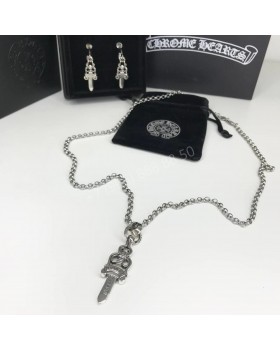 Серьги Chrome Hearts