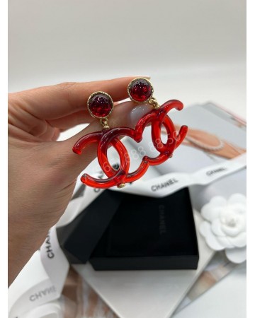 Серьги CHANEL