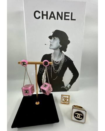 Серьги CHANEL