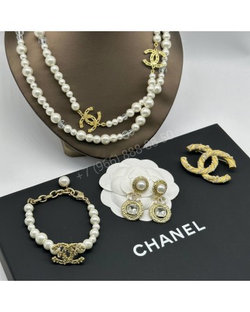 Серьги CHANEL