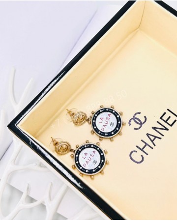 Серьги CHANEL