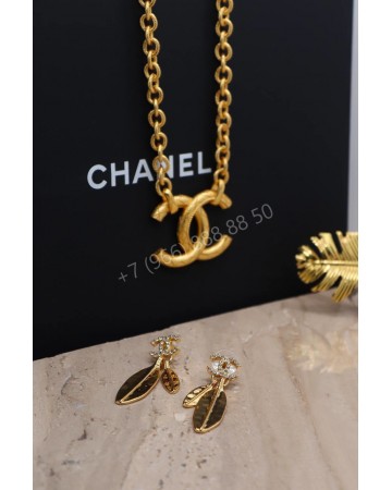 Серьги CHANEL