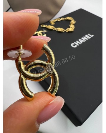 Серьги CHANEL