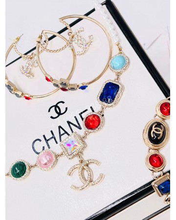 Серьги CHANEL