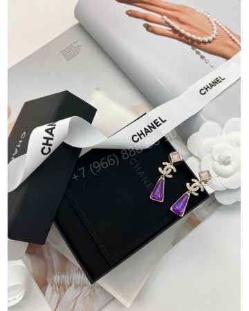 Серьги CHANEL