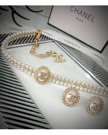 Серьги CHANEL