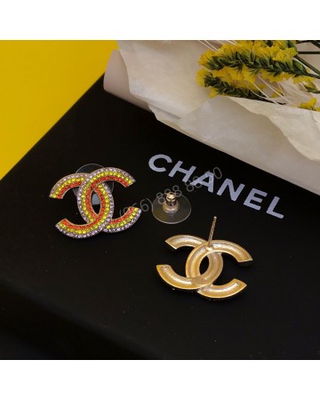 Серьги CHANEL