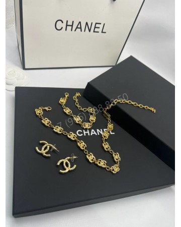 Серьги CHANEL