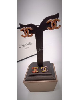 Серьги CHANEL большие