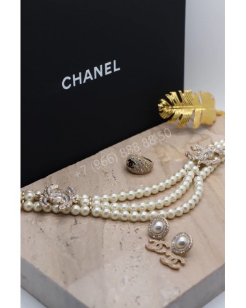 Серьги CHANEL