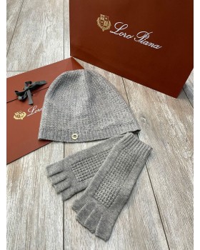 Комплект Loro Piana (шапка + перчатки)