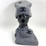 Комплект CHANEL (шапка + шарф)