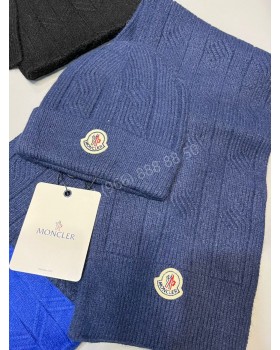 Комплект Moncler (шапка + шарф)