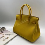 Сумка Hermes со вставкой из кожи крокодила