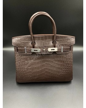 Сумка Hermes из кожи крокодила