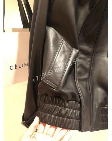 Кожаная куртка Celine