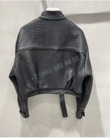 Кожаная куртка Bottega Veneta