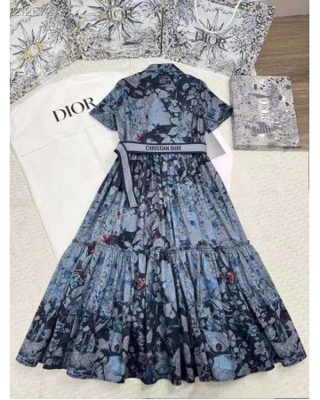 Dior dress blue hotsell