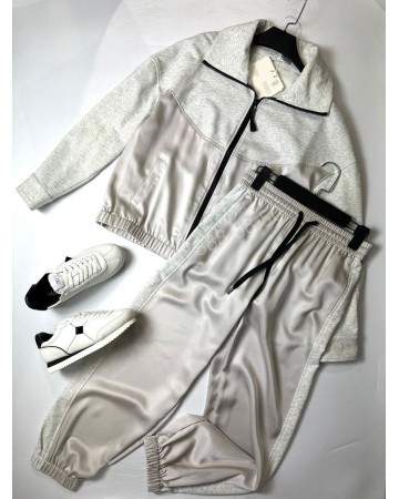 Женский костюм Sogo Tracksuit White sg9562 63