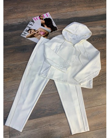 Женский костюм Sogo Tracksuit White sg9562 63