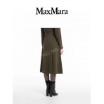 Кожаная юбка MaxMara