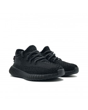 Кроссовки Adidas Yeezy Boost 350 V2 Kids Static Black Reflective