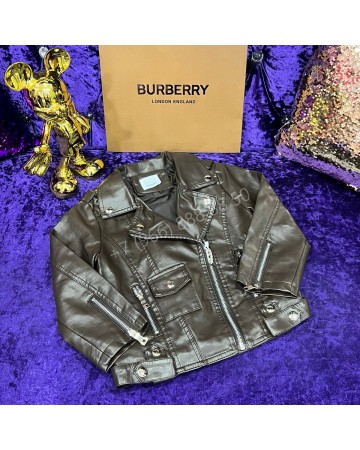 Кожаная куртка Burberry