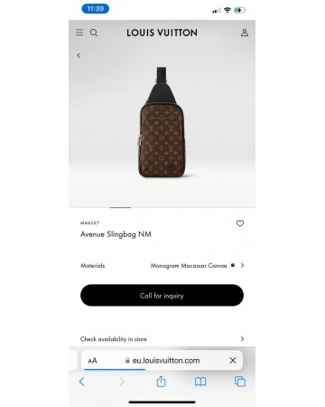 Сумка-слинг Louis Vuitton